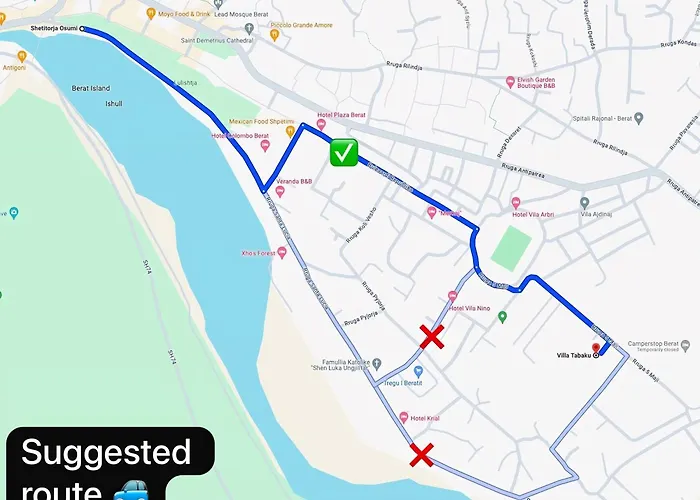 Couette-café Tabaku Berat